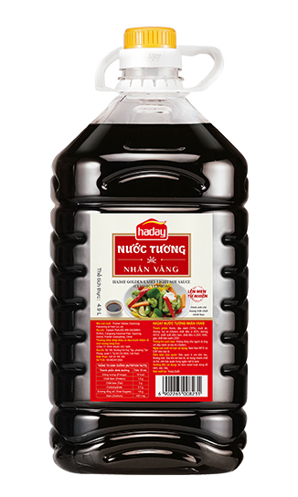 Nước Tương Nhãn Vàng 4.9L